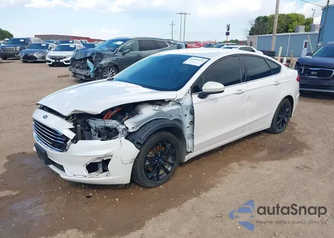 2019 Ford Fusion Hybrid Se from USA, damaged, VIN 3FA6P0LU1KR242986